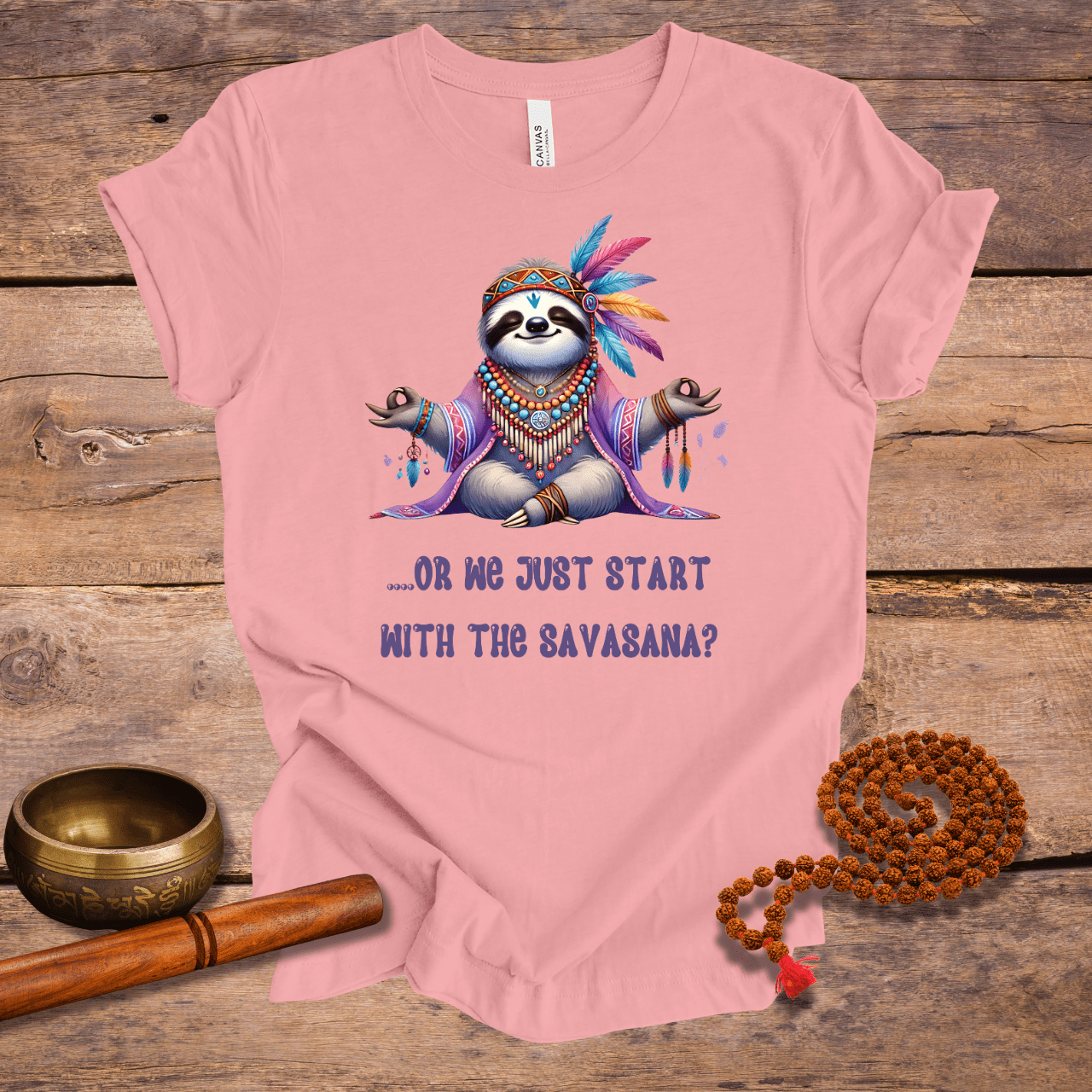 Savasana Sloth - Unisex T-Shirt