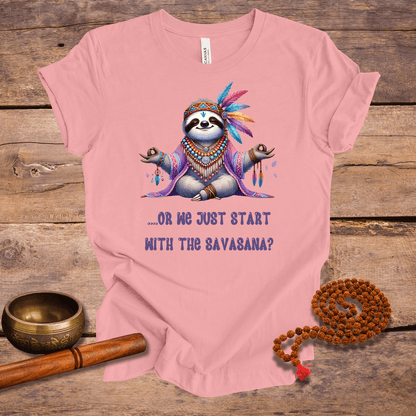 Savasana Sloth - Unisex T-Shirt