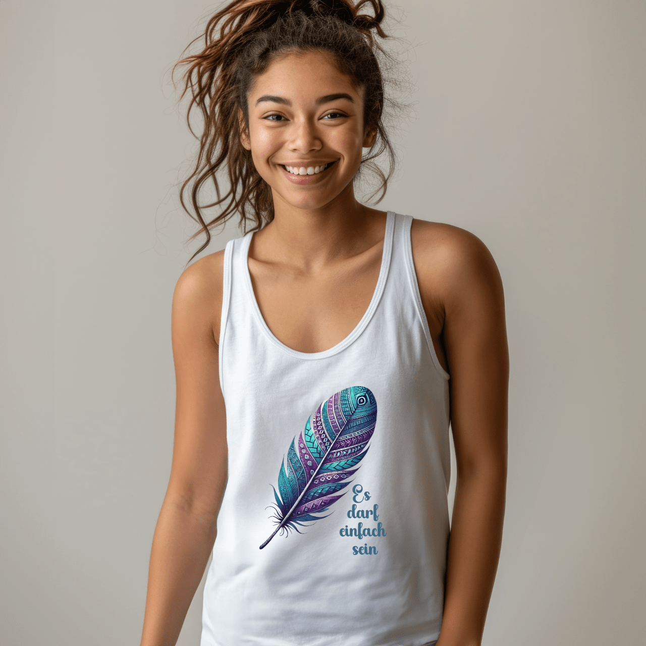 Boho Feder - Unisex Tank Top