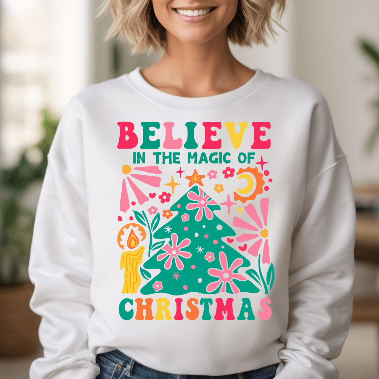 Boho Christmas - Unisex Sweatshirt
