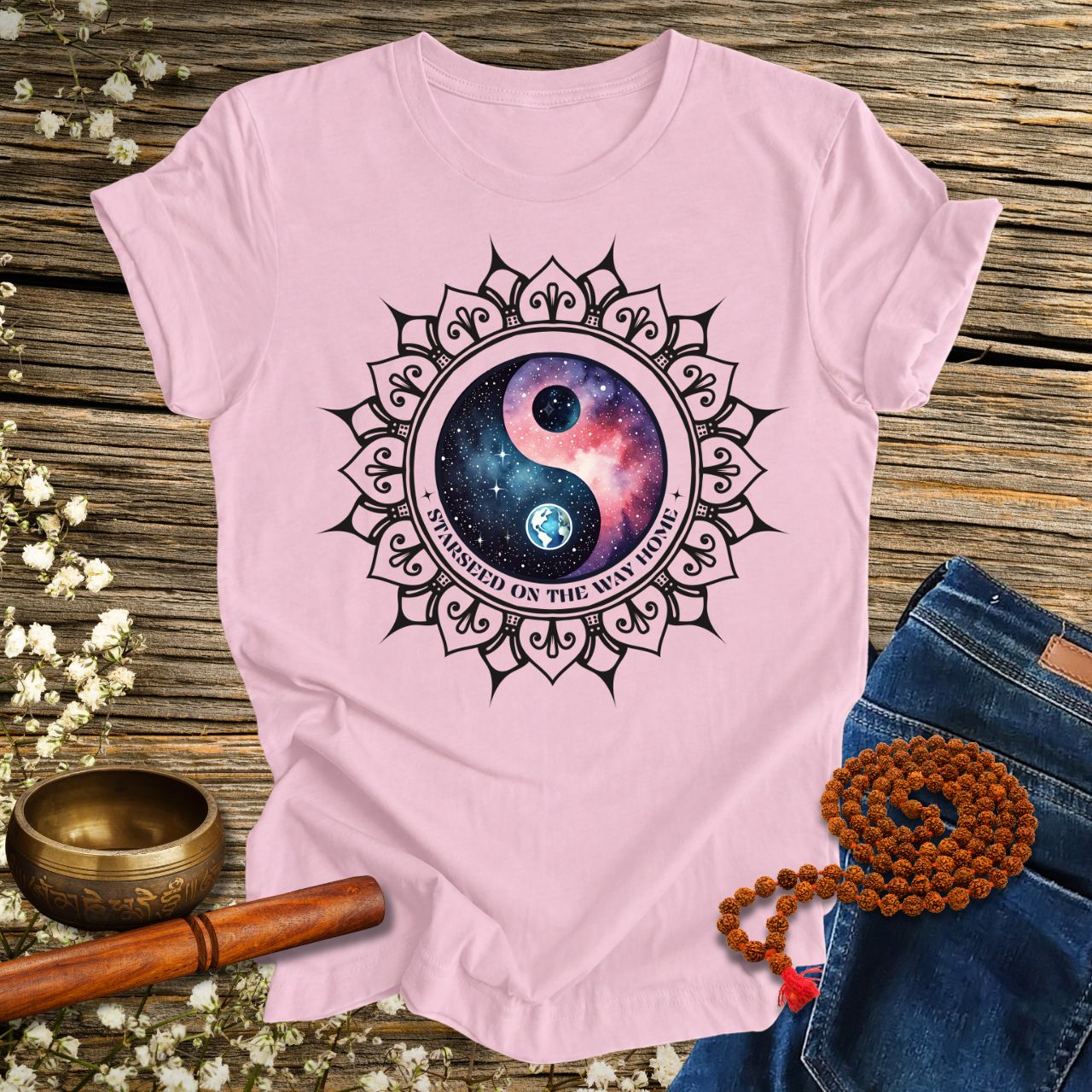 Sternensaat auf dem Heimweg - Bio Unisex T-Shirt
