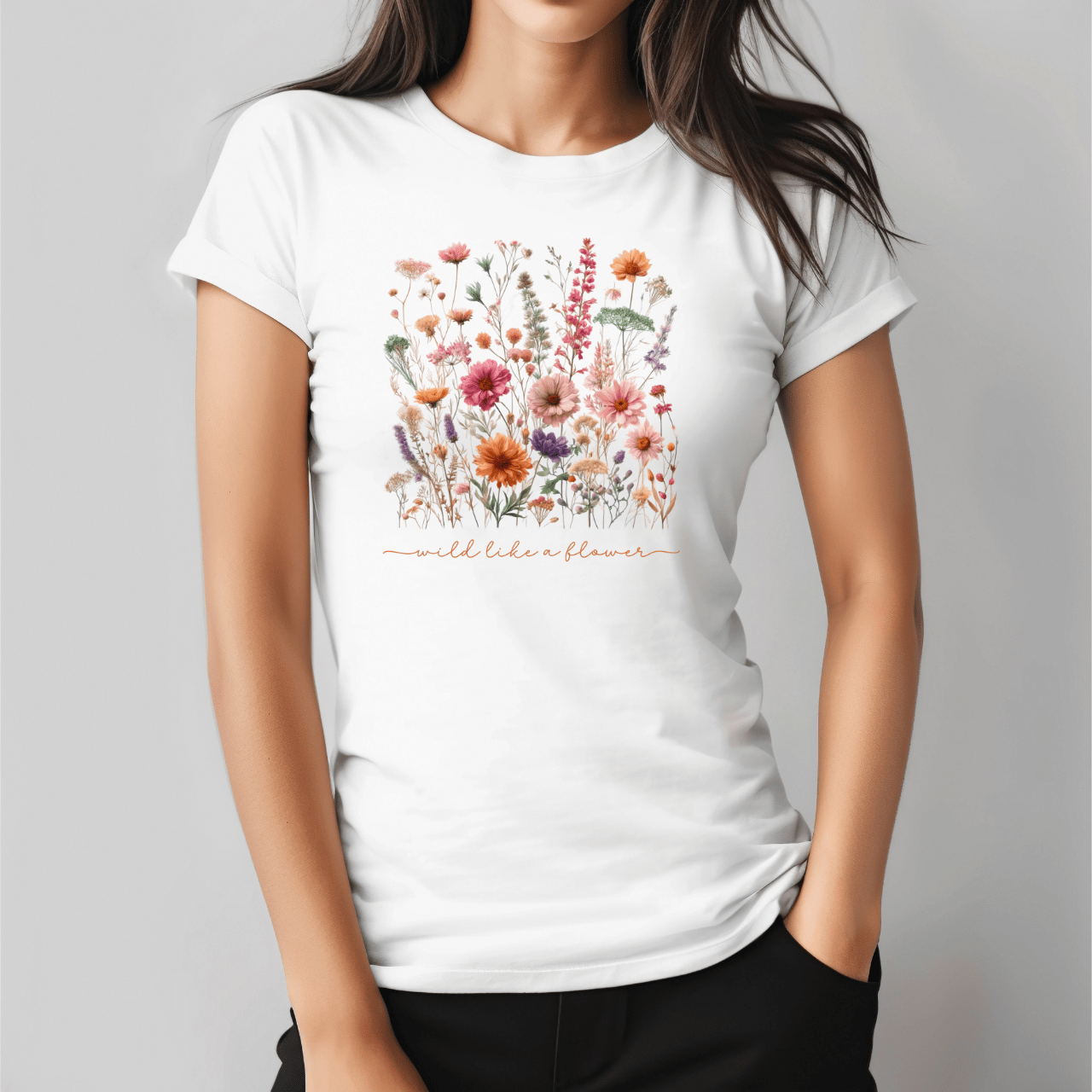 Wild Like a Flower - Women´s T-Shirt