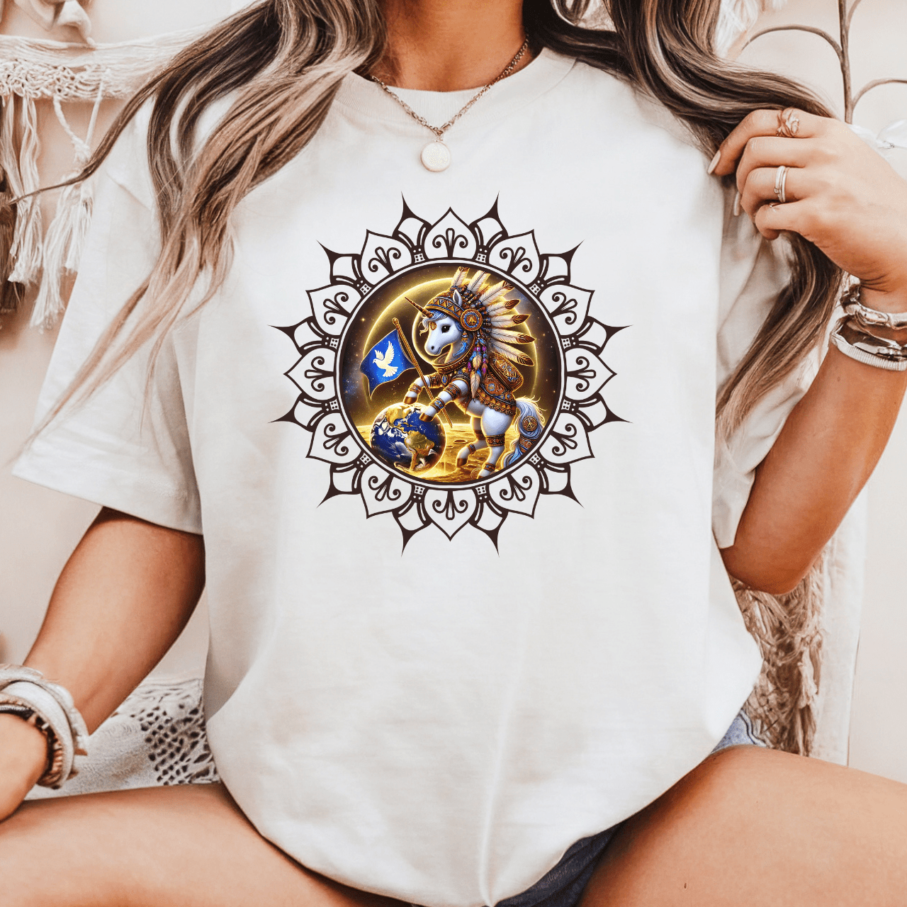 Unicorn - Ambassador of World Peace- Unisex T-Shirt