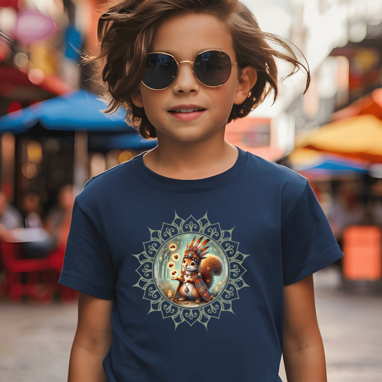 Cute squirrel - Kids T-Shirt
