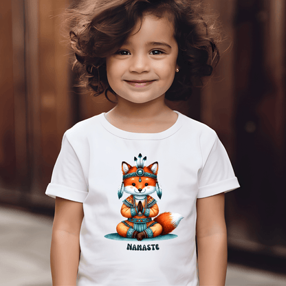 Cute Fox Shaman - Kids T-Shirt
