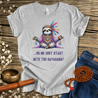 Savasana Sloth - Unisex T-Shirt
