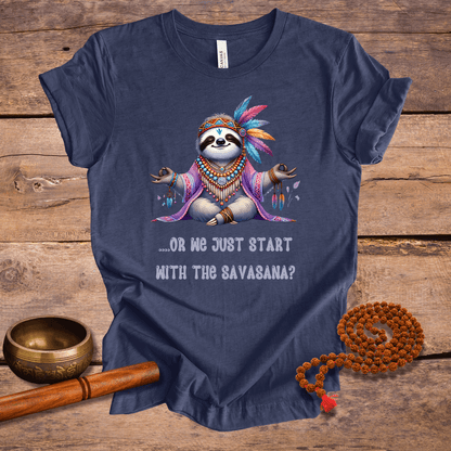 Savasana Sloth - Unisex T-Shirt