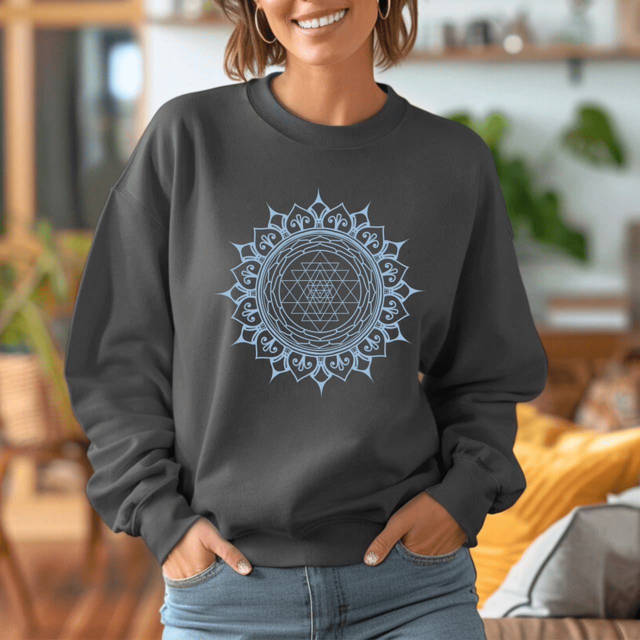 Sri Yantra Mandala - Unisex Sweatshirt