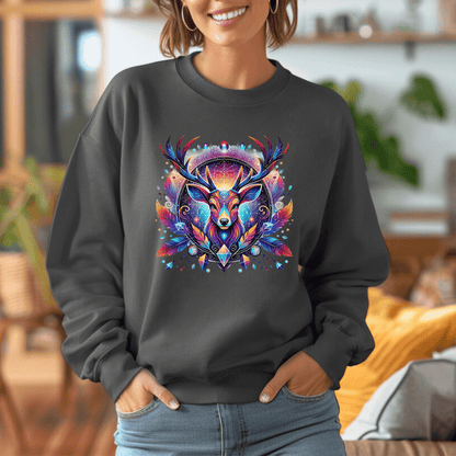Mystischer Hirsch - Unisex Sweatshirt