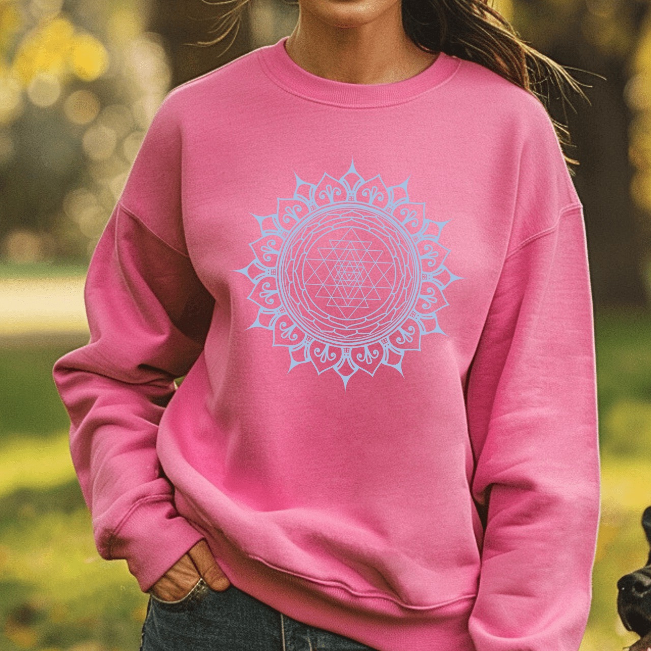 Sri Yantra Mandala - Unisex Sweatshirt