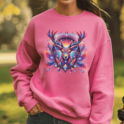 Mystischer Hirsch - Unisex Sweatshirt
