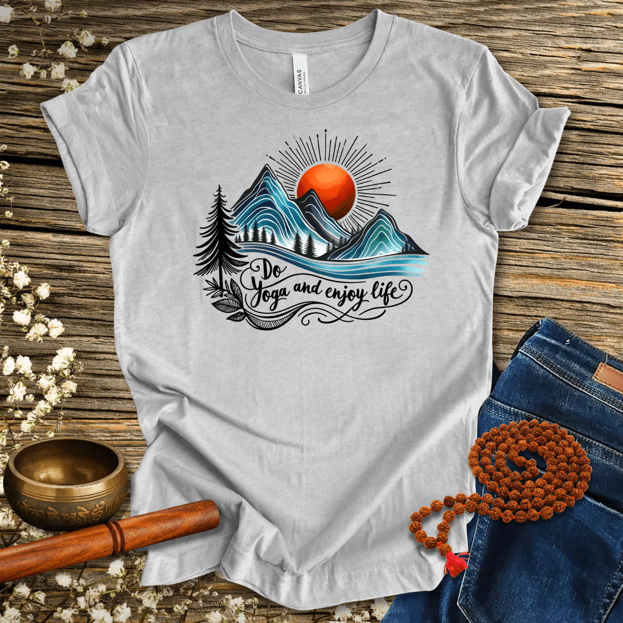 Do Yoga and enjoy Life - Unisex T-Shirt