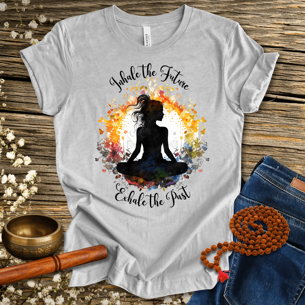 Exhale the past, Inhale the future - Unisex T-Shirt