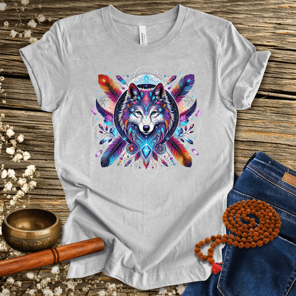 Galactic Wolf Spirit Animal - Unisex T-Shirt