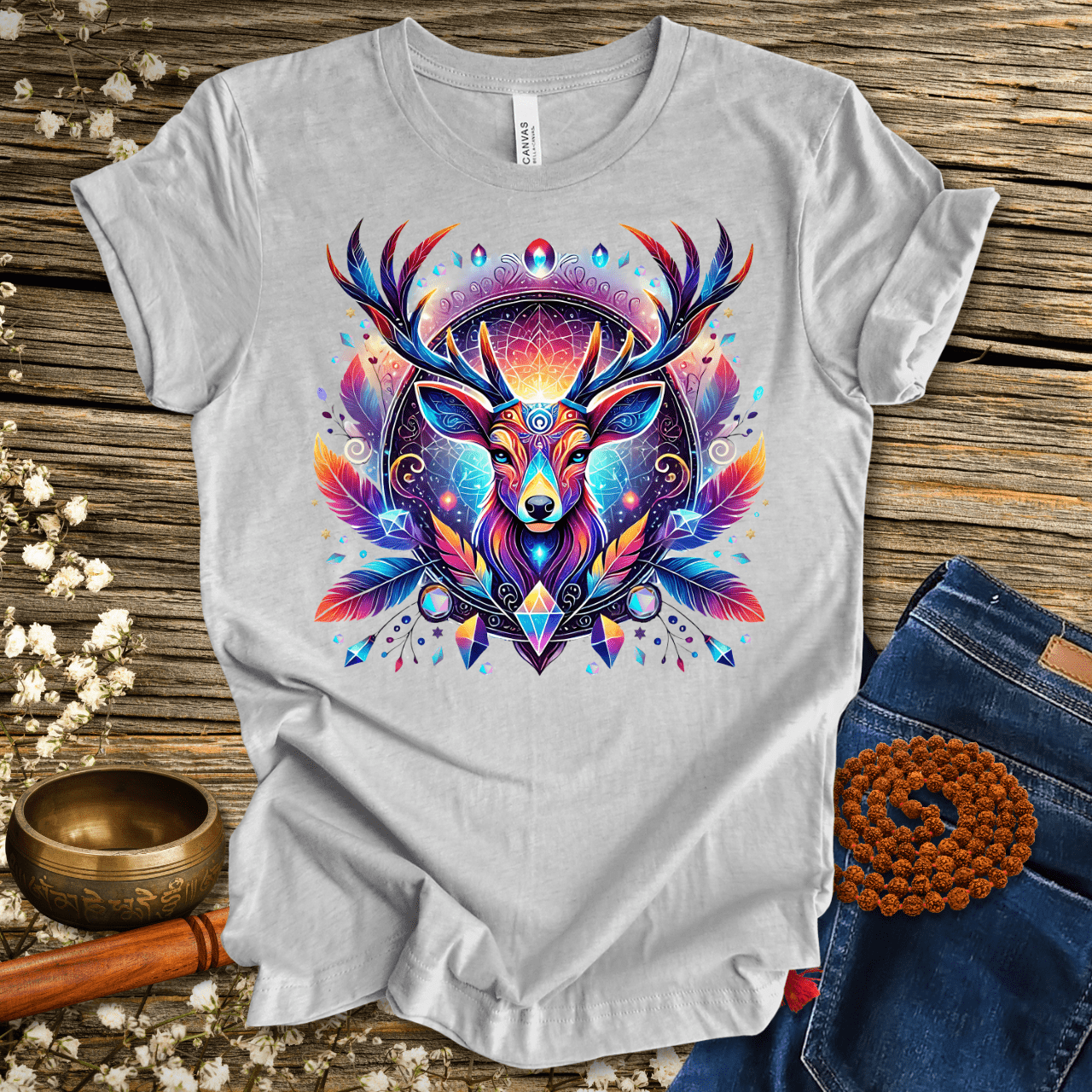 Mystic Deer Spirit Animal - Unisex T-Shirt