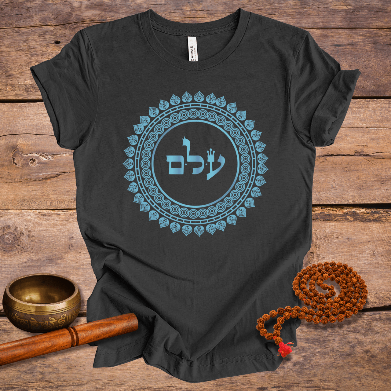 72 Namen Gottes - Nr. 04 - Negative Gedanken entfernen - AYIN LAMED MEM - Kabbala Unisex T-Shirt