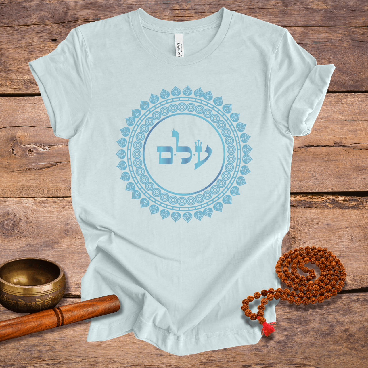 72 Namen Gottes - Nr. 04 - Negative Gedanken entfernen - AYIN LAMED MEM - Kabbala Unisex T-Shirt