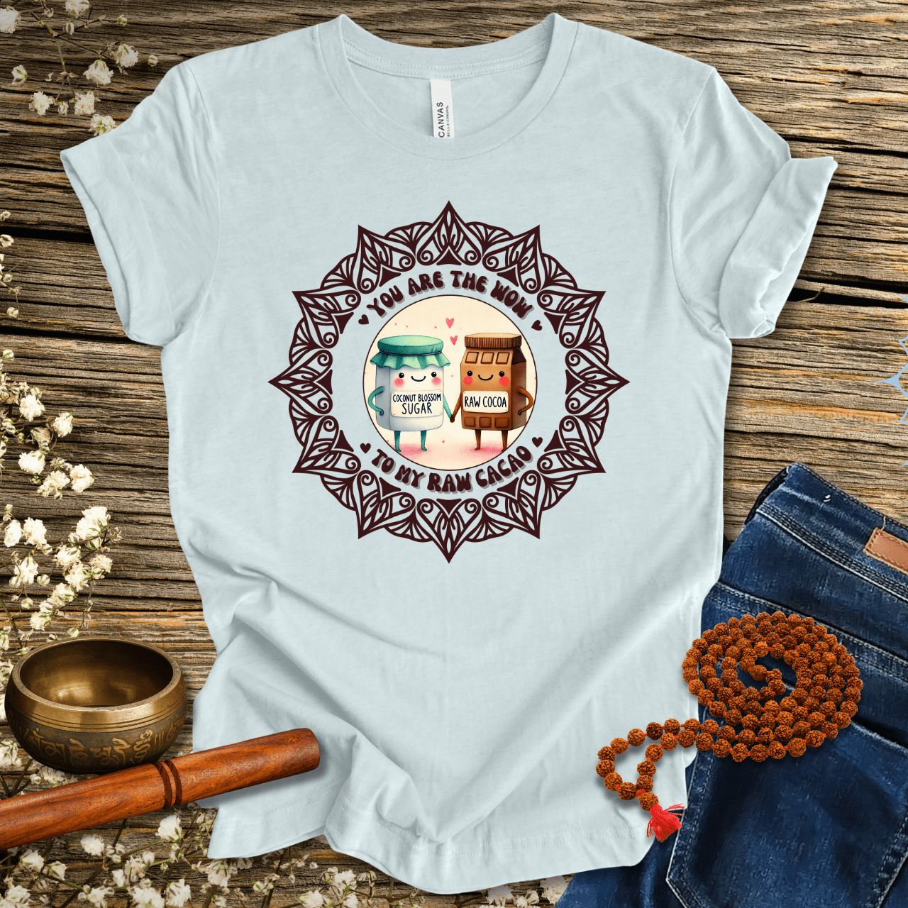 Du bist das WOW zu meinem rohen Kakao Unisex T-Shirt - Lustiges Valentinstagsgeschenk