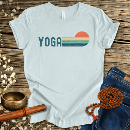 Unisex Yoga-Shirt with Retro Design