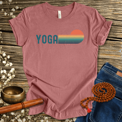 Unisex Yoga-Shirt with Retro Design