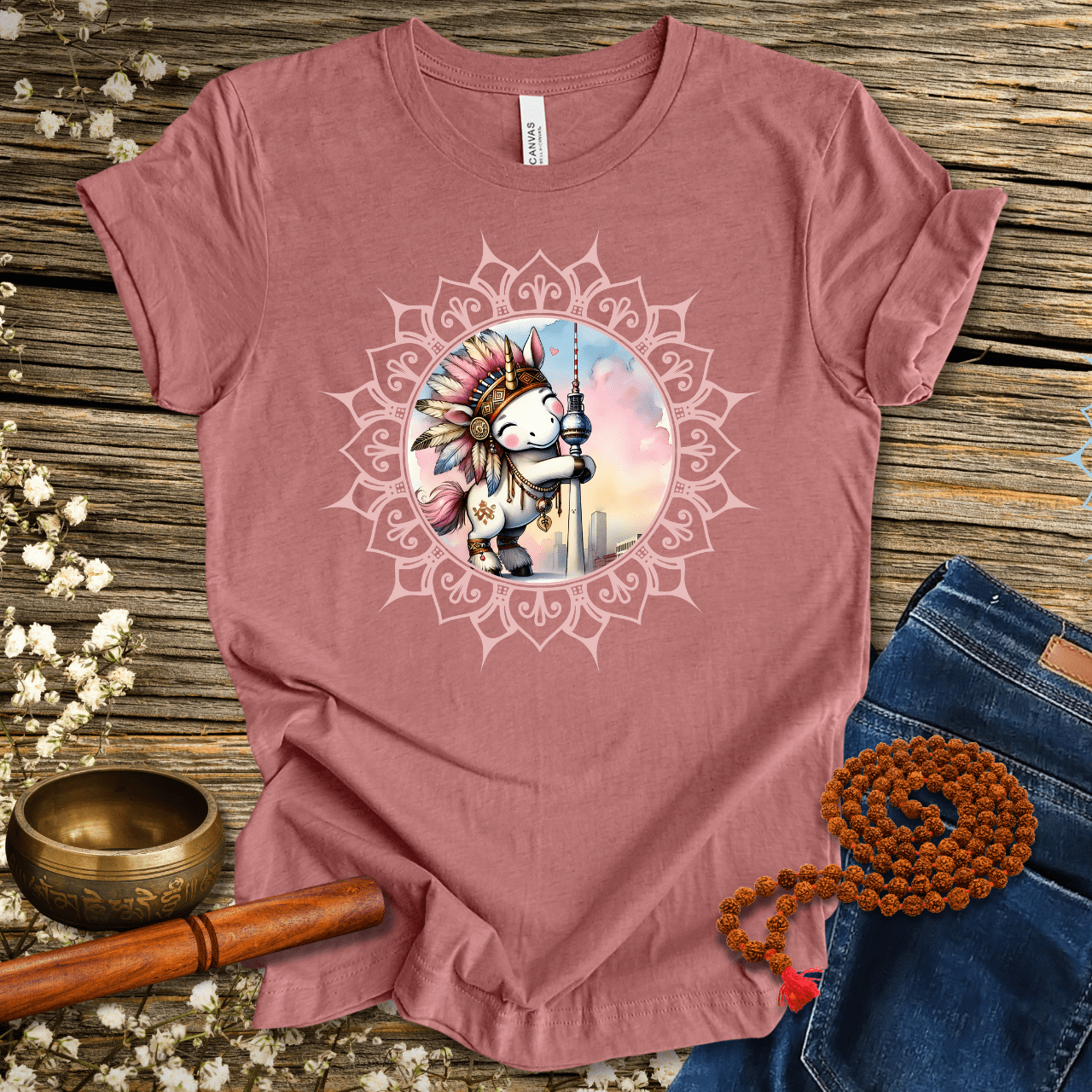 Berlinisiert - Shamanic Unicorn - Unisex T-Shirt