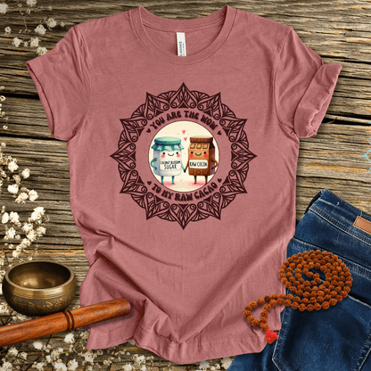 Du bist das WOW zu meinem rohen Kakao Unisex T-Shirt - Lustiges Valentinstagsgeschenk