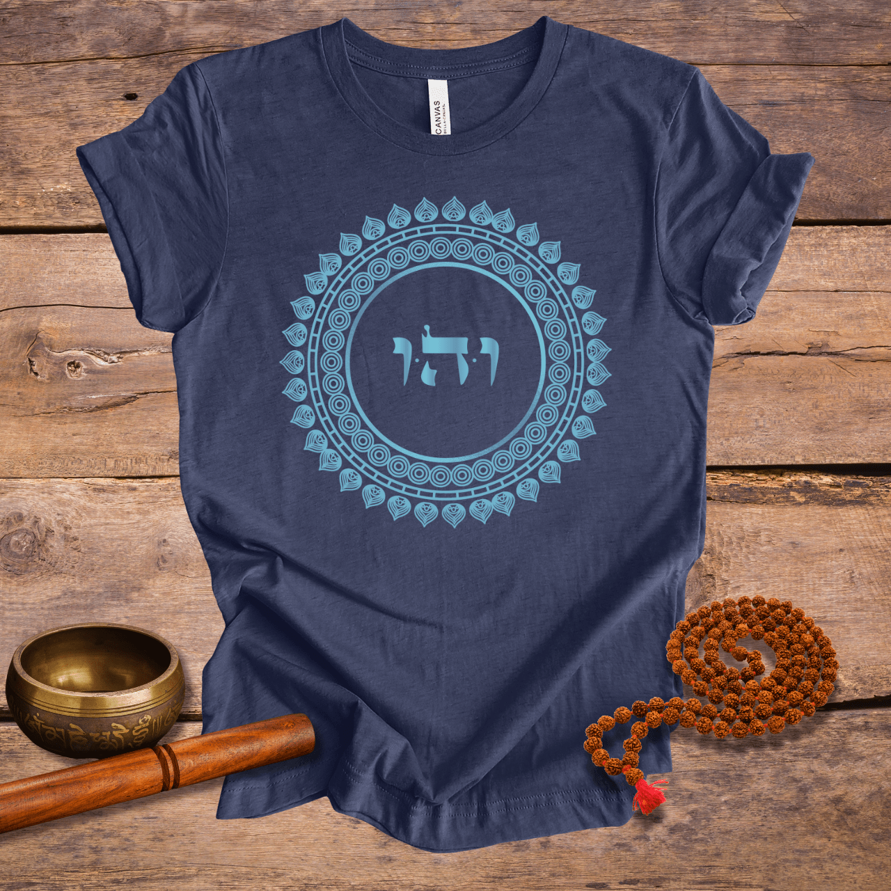 72 Names of God - No. 49 - Bliss  - VAV HEY VAV - Kabbalah Unisex T-Shirt