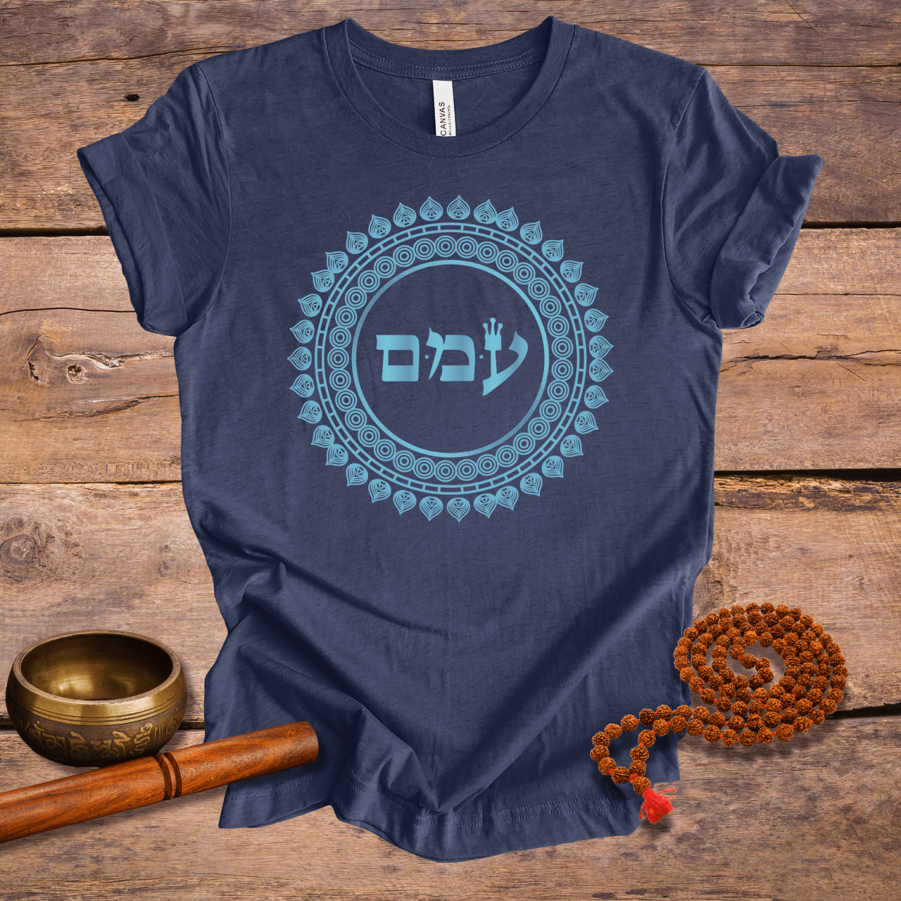 72 Namen Gottes - Nr. 52 - Seelenleidenschaft - AYIN MEM MEM - Kabbala Unisex T-Shirt