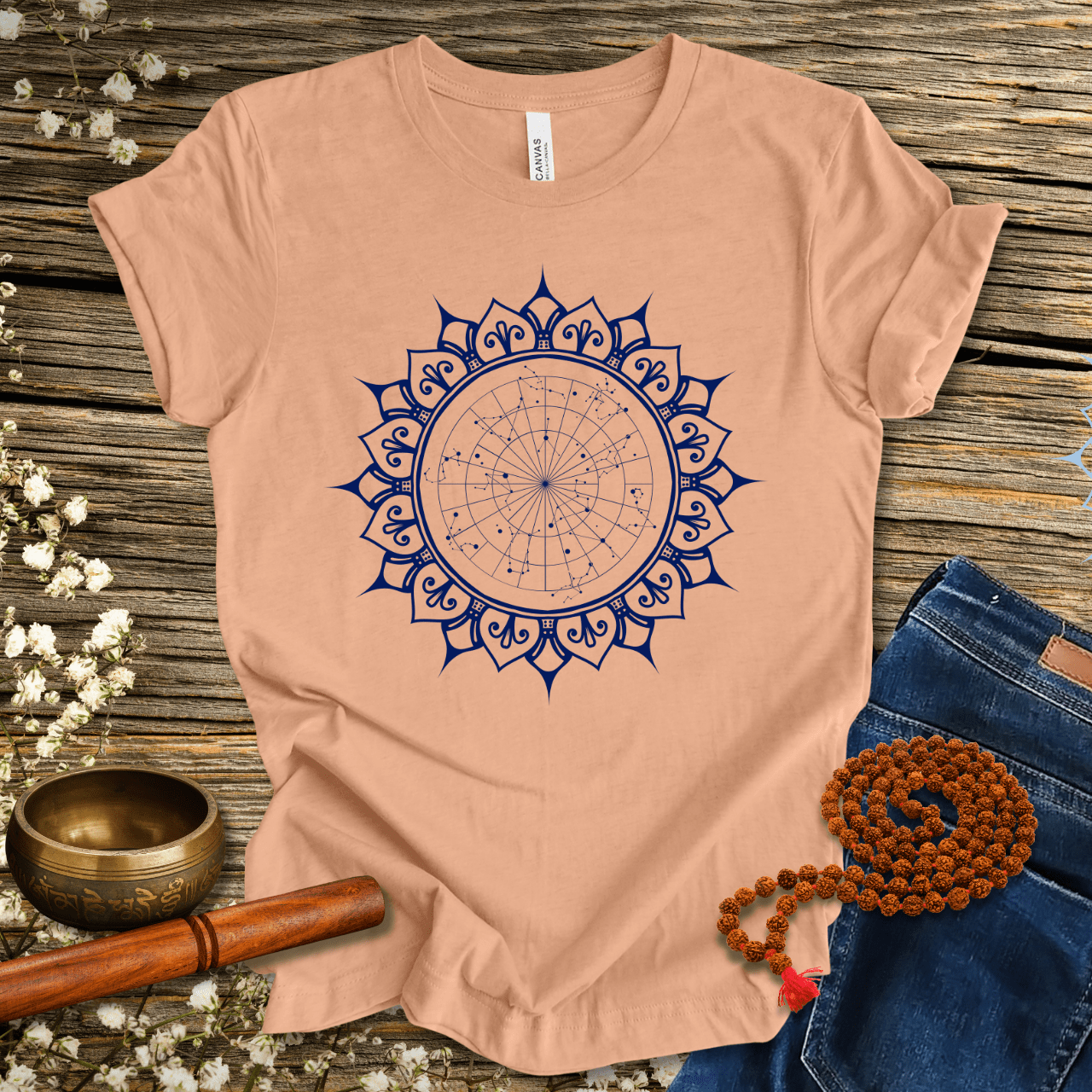 Star Magic Mandala - Unisex T-Shirt
