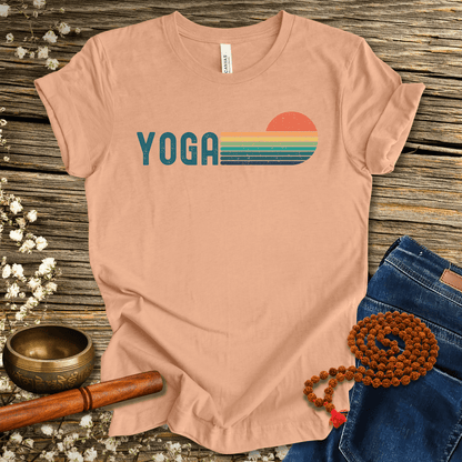 Unisex Yoga-Shirt with Retro Design