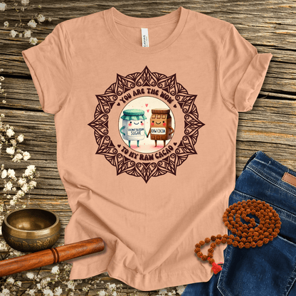 Du bist das WOW zu meinem rohen Kakao Unisex T-Shirt - Lustiges Valentinstagsgeschenk