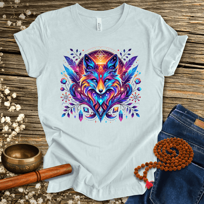 Cosmic Fox Spirit Animal - Unisex T-Shirt