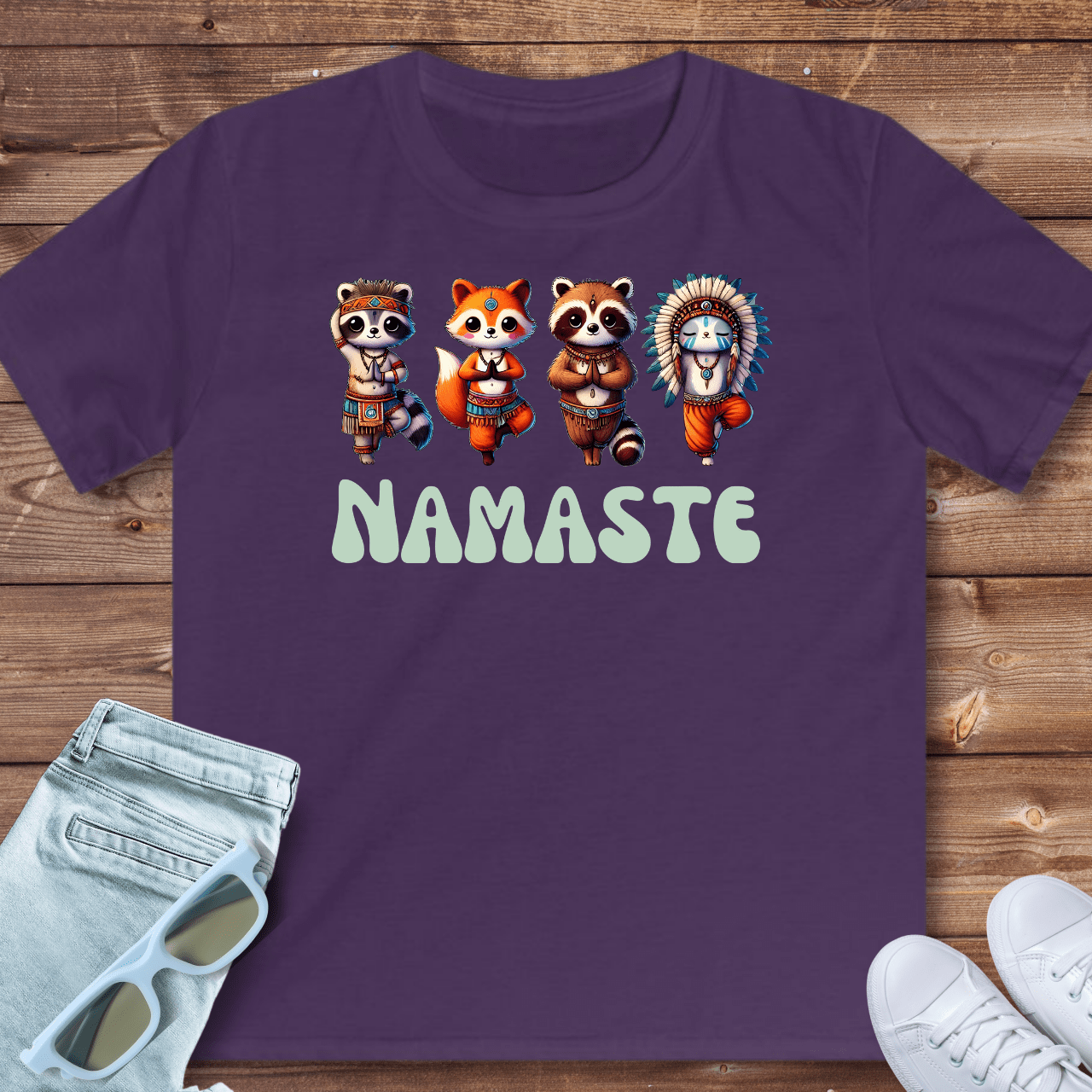 Namaste - Kinder T-Shirt