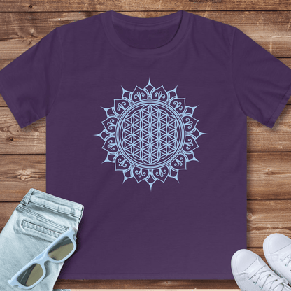 Flower of Life Mandala - Kids T-Shirt