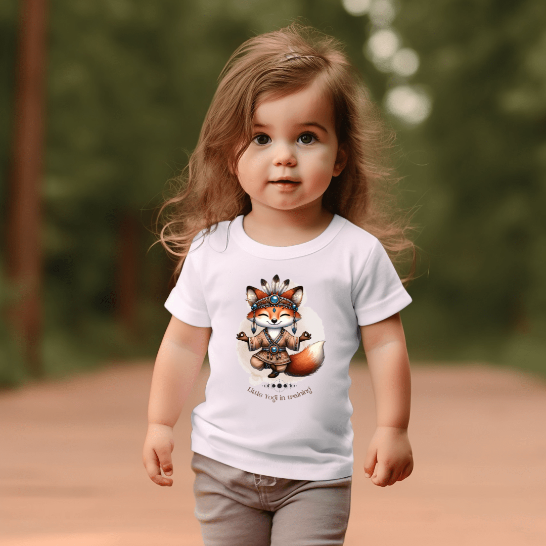 Kleiner Yogi in Ausbildung - Baby Bio T-Shirt