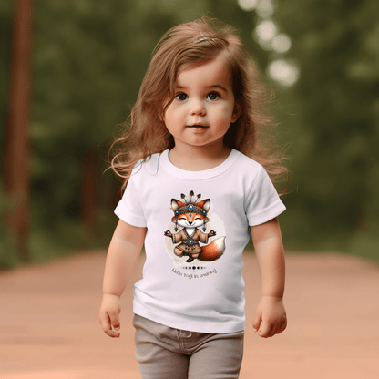Kleiner Yogi in Ausbildung - Baby Bio T-Shirt