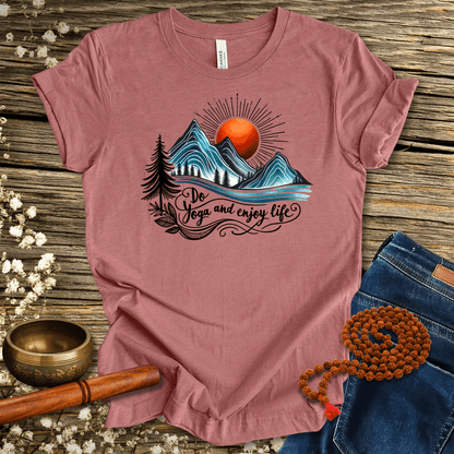 Do Yoga and enjoy Life - Unisex T-Shirt