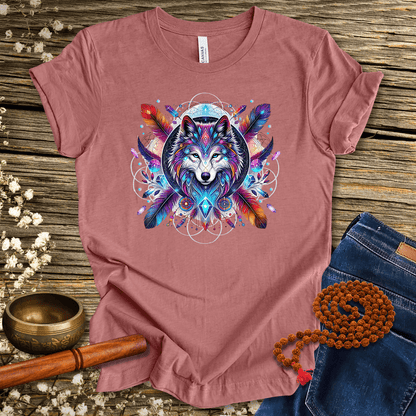Galactic Wolf Spirit Animal - Unisex T-Shirt