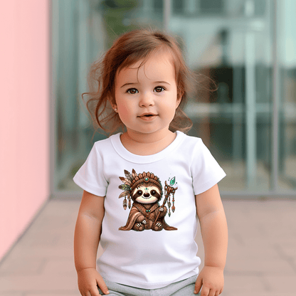Little Spirit Faultier - Baby Bio T-Shirt