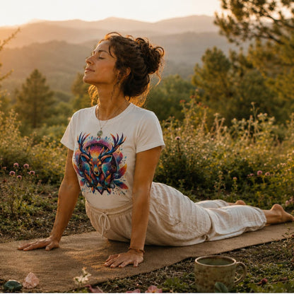 Mystic Deer Spirit Animal - Unisex T-Shirt