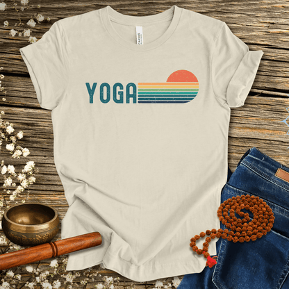 Unisex Yoga-Shirt with Retro Design