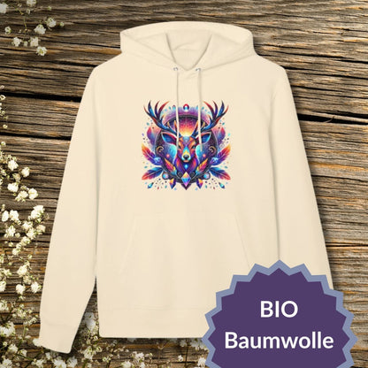 Mystic Deer Hoodie — Organic Sweatshirt