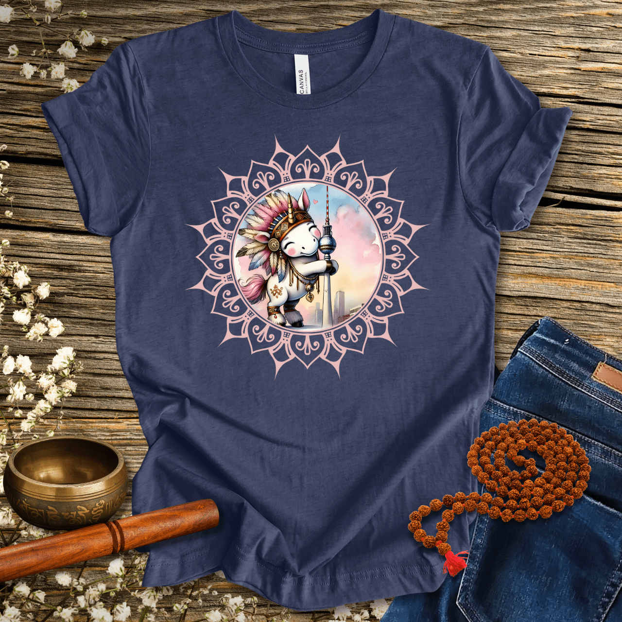 Berlinisiert - Shamanic Unicorn - Unisex T-Shirt