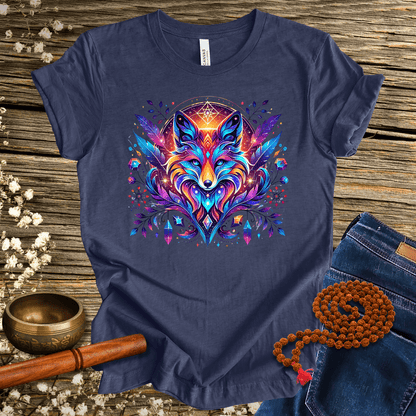 Cosmic Fox Spirit Animal - Unisex T-Shirt