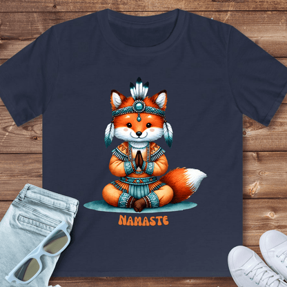 Cute Fox Shaman - Kids T-Shirt