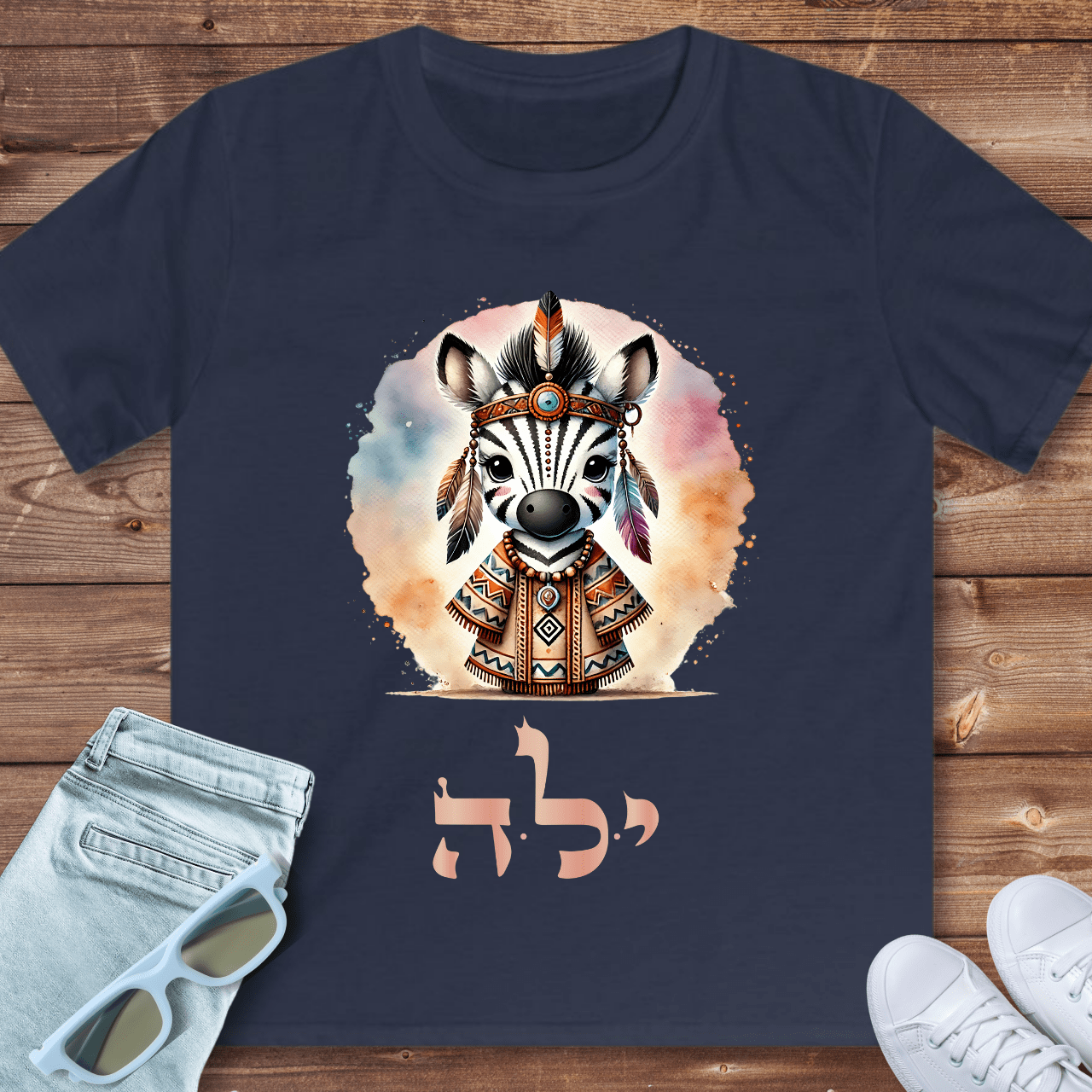 72 Names of God for Kids No. 44: Transforming judgement - YUD LAMED HEY - Kids T-Shirt