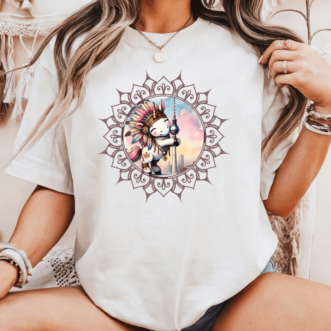 Berlinisiert - Shamanic Unicorn - Unisex T-Shirt