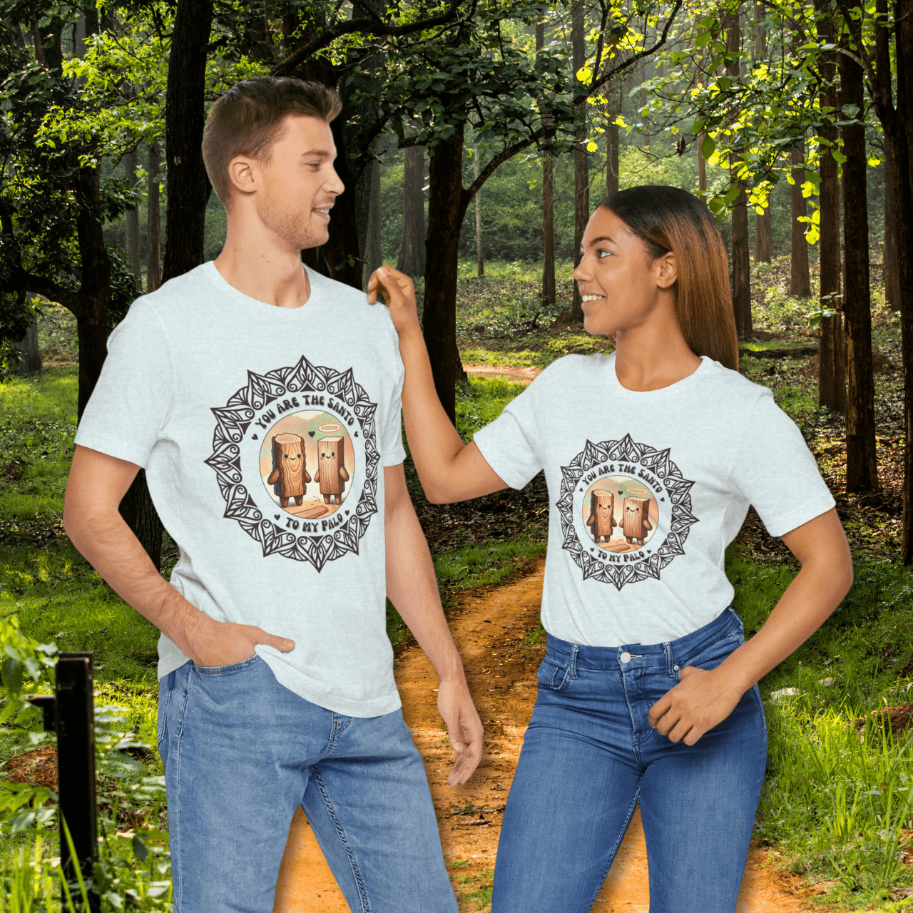 Palo Santo Unisex T-Shirt - Fun Valentine's gift