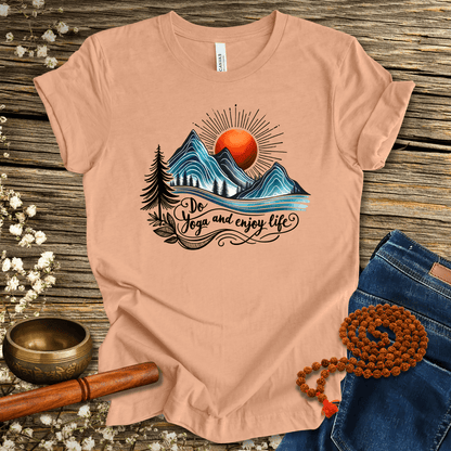 Do Yoga and enjoy Life - Unisex T-Shirt