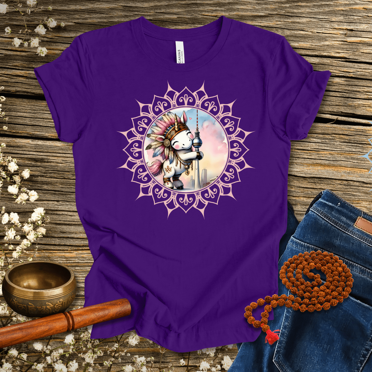 Berlinisiert - Shamanic Unicorn - Unisex T-Shirt